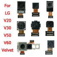 Selfie Big Backside Back View Front Camera Module For LG V20 V30 V50 V60 Velvet 5G Facing Rear Camera Spare Parts