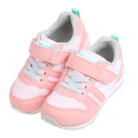 【布布童鞋】Moonstar日本Hi系列嫩粉色兒童機能運動鞋(I2J1S4G)