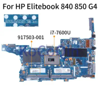 For HP Elitebook 840 G4 I7-7600U I7-7500U Notebook Mainboard 6050A2854301 917503-001 DDR4 Laptop Motherboard