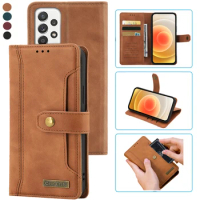 For Samsung Galaxy A53 5G case magnetic flip Leather Phone Cover on For Samsung A53 case A536 SM-A536B Coque Samsung A53 5G case