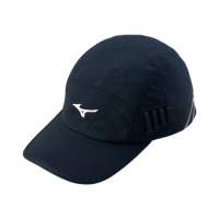 【MIZUNO 美津濃】帽子 棒球帽 運動帽 遮陽帽 黑 J2TWB50109P