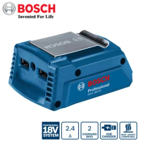 Bosch GAA18V-24 Portable Power Adapter 18V USB Battery Adapter Converter Charger Power Bank Adapter For Bosch 18V Li-ion Battery