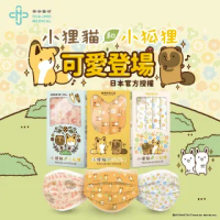 【華淨醫材】小狸貓和小狐狸(醫用口罩 5入/盒)