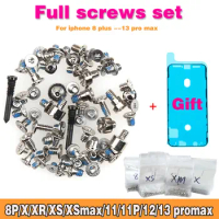 Original Full screws set For iPhone 13 pro max 11 12 mini 8 plus X XR XS max Bottom Screws waterproof Repair Accessories