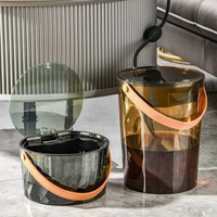 茶水桶茶渣分離過濾排水桶茶道茶臺垃圾筒功夫茶具配件家用廢水桶