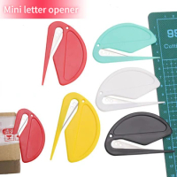 1 Piece Letter Opener Envelope Mail Slitter with Razor Wrapping Cutter Box Opener Safe Mail Opener for Home Office Envelope