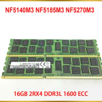 1 Pcs Server Memory NF5140M3 NF5185M3 NF5270M3 RAM For Inspur 16G 16GB 2RX4 DDR3L 1600 ECC