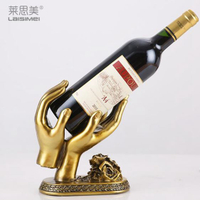 紅酒架萊思美動物造型創意紅酒柜擺件葡萄酒酒瓶架子樹脂個性擺飾