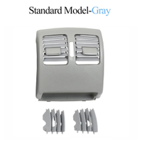 อัพเกรดเครื่องปรับอากาศด้านหลัง AC Vent Grille Outlet แผงสำหรับ Benz C W204 Class C180 C200 C220 C23
