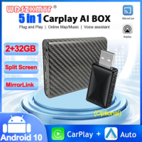 5 in 1 Carplay&amp;Auto Box Wired to Wireless Android Auto Adapter For Wired Android Auto Cars Smart Ai Box WiFi For Kia Hyundai VW