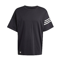 Adidas NEU C Tee IW0972 男 短袖 上衣 T恤 運動 經典 三葉草 寬鬆 棉質 簡約 黑白