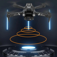 Drone Lipat Baru S17 dengan Kamera Dual HD 6K dan Depan 8K HD, Waktu Terbang 10 Menit, Motor Tanpa S