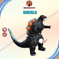Action Figure Godzila Mainan Roaring Godzilla King of monster Bahan Karet