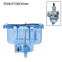 คาร์บูเรเตอร์ล่างฟลอยด์, สีฟ้าใส, เปลือกชามลอย, เหมาะสำหรับ PZ26, PZ27, PZ30, PZ32 คาร์บูเรเตอร์