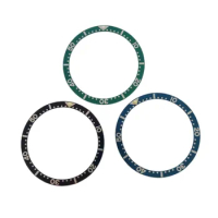 38mm SKX6105 Black Blue Green Flat Aluminum Turtle Bezel Insert Ring For Seiko 6105 NH35 NH36 Turtle