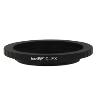 Haoge Lens Mount Adapter for C Movie Film Lens to Fujifilm X-mount Camera such as X-A1, X-A2, X-A3, X-A10, X-E1, X-E2, X-E2s