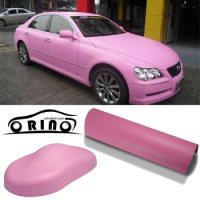 High Quality Matte Pink Car Wrap Vinyl Film Matte Vinyl Wrap With Air Free Vehicle Wraps Size:1.52*30m/Roll