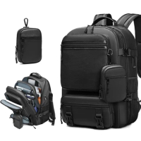 Men's Backpack USB External Charge 17 Inch Laptop Backpack Shoulders Designer Anti-Theft Waterproof Travel Backpack