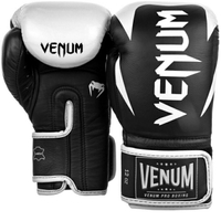 『VENUM旗艦館』限量絕版品 VENUM HAMMER PRO 拳套 頂級拳擊手套-12oz 黑白 3686108