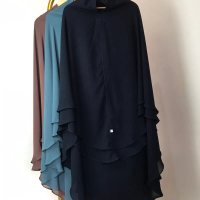 Khimar double layer khimar cantik 2 layer