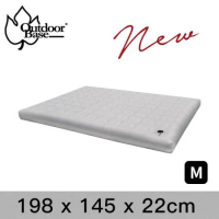 【OutdoorBase】頂級歡樂時光獨立筒充氣床墊-M號