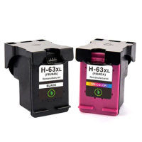 63 XL 63XL Remanufactured Color Black Ink Cartridge for HP63 for HP63xl for HP Deskjet 2131 2130 3630 4520 Printer
