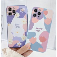 TPU Motif Bunga Soft Case VIVO Y12 Y15 Y17 Y20 Y12s Y15s Y01 Y21 Y30 Y50 Y75(5G) Y91 Y95 Y93 Finger