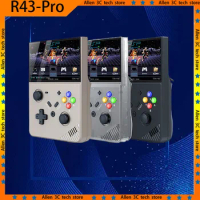 New R43-Pro Joystick Hd 4.3-Inch Screen Original Gamepads 3d Handheld Game Players Machine Home 4k Psp Ps1 Supports 25 Simulator