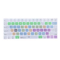 For Apple Macbook Air 13 15 Pro 13 Retina Keyboard Screen Skin Cover New Music Logic Pro X Shortcut