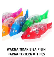 Mainan Ikan Koi Baterai Musik Lampu Warna-Warni