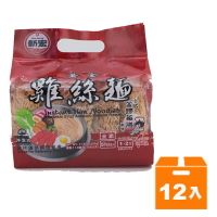 新宏 黃金雞絲麵(台式當歸藥膳風味)335g(12入)/箱【康鄰超市】