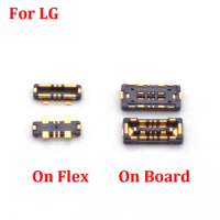 2-10Ps FPC Connector Holder Plug Inner Battery Flex Board For LG K50S X540 K51S K510 K40S X430 G9 ThinQ Velvet 5G G900 Wing F100