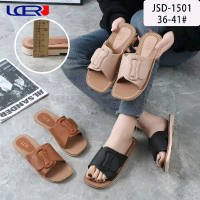 LCR JSD-1501 Sandal Selop Wanita Bahan Karet Jelly Nyaman Dipakai Elegant Trendy 2025 Size 36-41