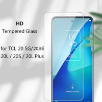 HD Tempered Glass for TCL 20 20S 20L Plus 20SE Screen Protector for TCL A30 30 V Plus SE 305 306 Clear Protective Film