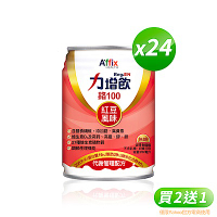 【艾益生】(買2送1) 力增飲鉻100代謝管理配方 (共72入) 紅豆風味-升級配方D3加量