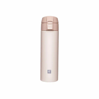 【ZWILLING 德國雙人】18/10不鏽鋼真空彈蓋式保溫杯保溫瓶450ml-粉色(德國雙人牌集團官方直營)