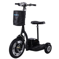 zappy 3 wheel electric mobility scooter with handicapped seat