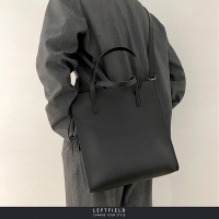 【WHOSE BAG】正韓方形皮革男側背包手提包斜背包 NO.LF1177