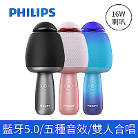 【PHILIPS飛利浦】唱放一體K歌麥克風 DLM9318