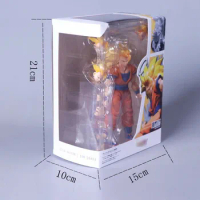 16CM Dragon Dall Z Goku Anime Figure Goku Action Figurine Pvc Statue Model Collectible Desk Decora Toy Gift