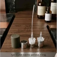 Easy Pump 15mm/Sprayer Semi Press/Ring Silver Tutup Grey/Tutup+Sprayer+Ring/Harga Per 12pcs(1lusin) 