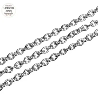 The total quantity is 500 meters-100 meters/roll ,3mm Width Stainless Steel Chains，Steel color，