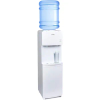 Igloo Top Loading Hot and Cold Water Dispenser - Water Cooler for 5 Gallon Bottles and 3 Gallon Bottles - Includes Child Safety