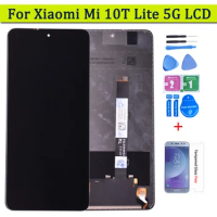 Display For Xiaomi Mi 10T Lite 5G LCD Touch Screen Digitizer Repair Parts For Mi 10T Lite 5G M2007J17G LCD Assembly Replacement
