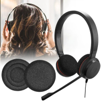 Ear Pads Cushions Noise Isolation Foam Headphone Earpads Headset Ear Cushions for Jabra Evolve 20 20se 30 30II 40 65 65