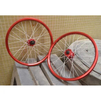 20 inch MTB Mountain Bike Wheelset Wheel Rim 32 Hole Quick Release Hub Disc Brake Bicycles Wheel Set