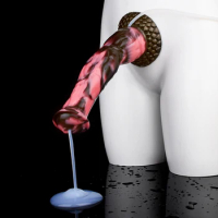 Realistic Ejaculating Dildo Large Horse Dildo Anal Dildo with Suction Cup Reusable Ejaculating Silicone Horse N-5117