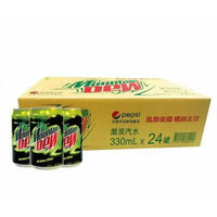 [COSCO代購4] 單次運費限購一組 MOUNTAIN DEW SODA 激浪汽水易開罐 330毫升/24入 _C109171