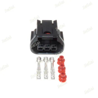 3 Pin 6189-7494 Automotive LED Fog Light Socket Headlight Daytime Running Light Lamp Speaker Wire Plug For Honda