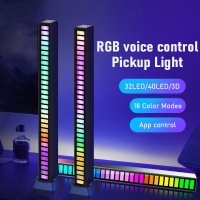 LED Light RGB Sound Control Light Pickup Rhythm Light Music Car Home Music USB Ambient Light Rhythm Light for DJ Disco Car Lamp